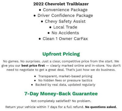 2022 Chevrolet Trailblazer LT